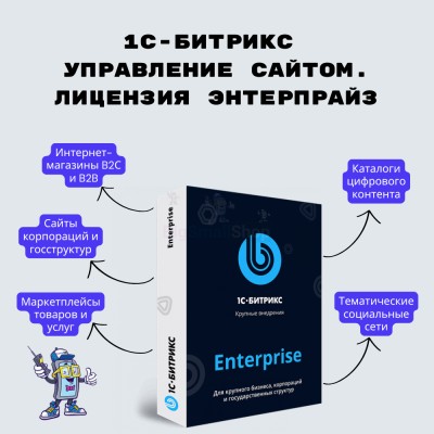 1С-Битрикс: Управление сайтом. Лицензия Энтерпрайз - купить в Баге-Чоносе